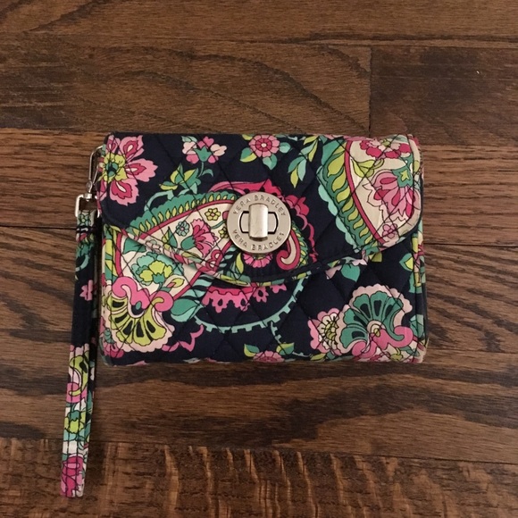 Vera Bradley Handbags - Vera Bradley wallet with wrist band.